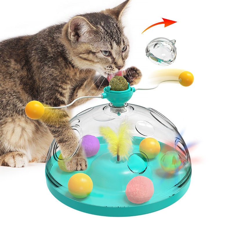 Windmill Cat Toys Interactive