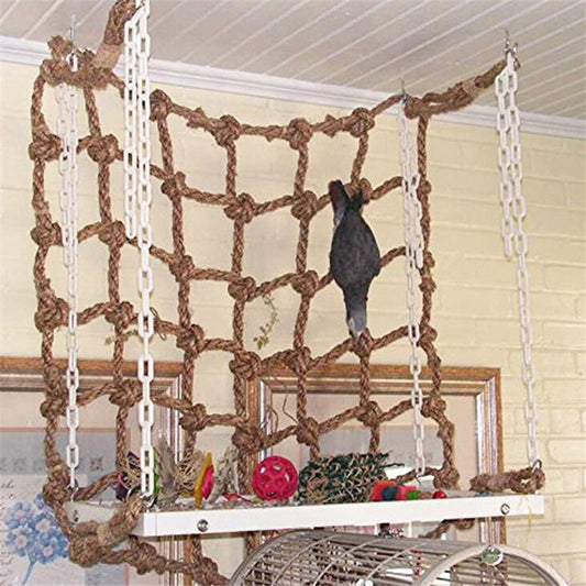 Bird Hemp Rope Climbing Net