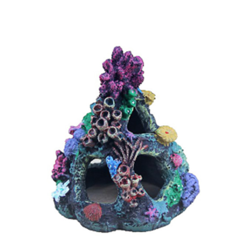 Fish Tank Aquarium Landscape Sunken Ship Decoration 2