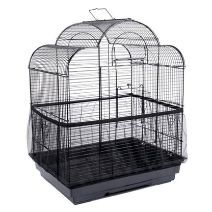 black Mesh Bird Cage Covers Dust-Proof