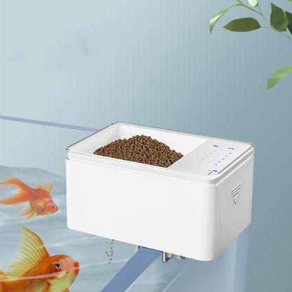 Food Dispenser Digital Automatic Fish Feeder LED Aquarium Digital Fish Tank