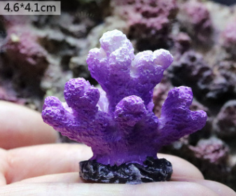 Fish Tank Decoration, Sea Water Tank, Starfish Resin Ornaments purple 2