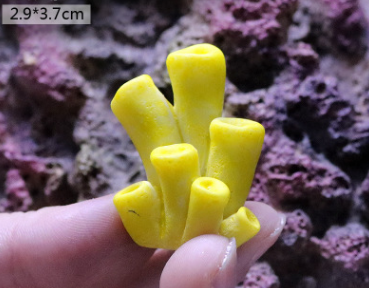 yellow Fish Tank Decoration, Sea Water Tank, Starfish Resin Ornaments