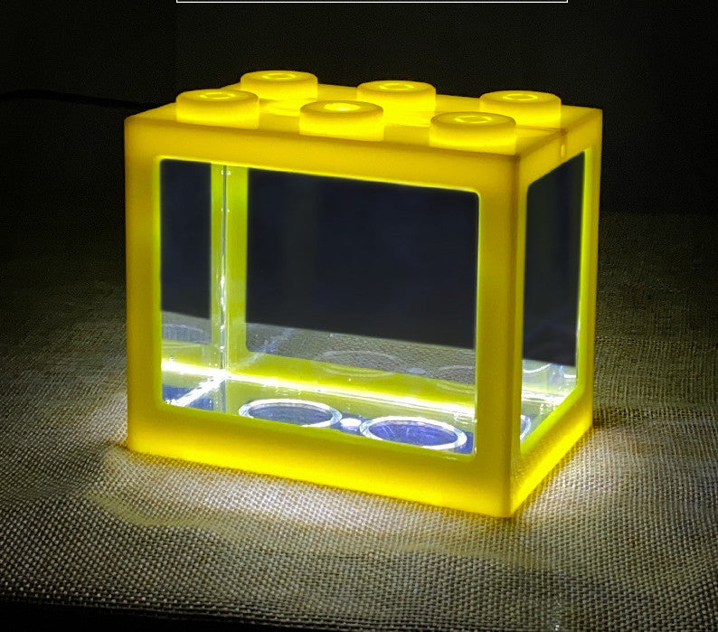 Lego Desings Box Fish Tank Lego Desings Box Fish Tank Yellow