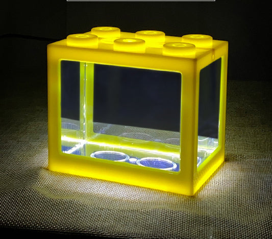 Lego Desings Box Fish Tank Lego Desings Box Fish Tank Yellow