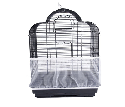 white Mesh Bird Cage Covers Dust-Proof