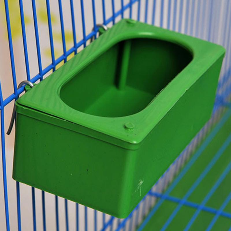 Hanging Bird Food Container Splash-proof Exemple 2