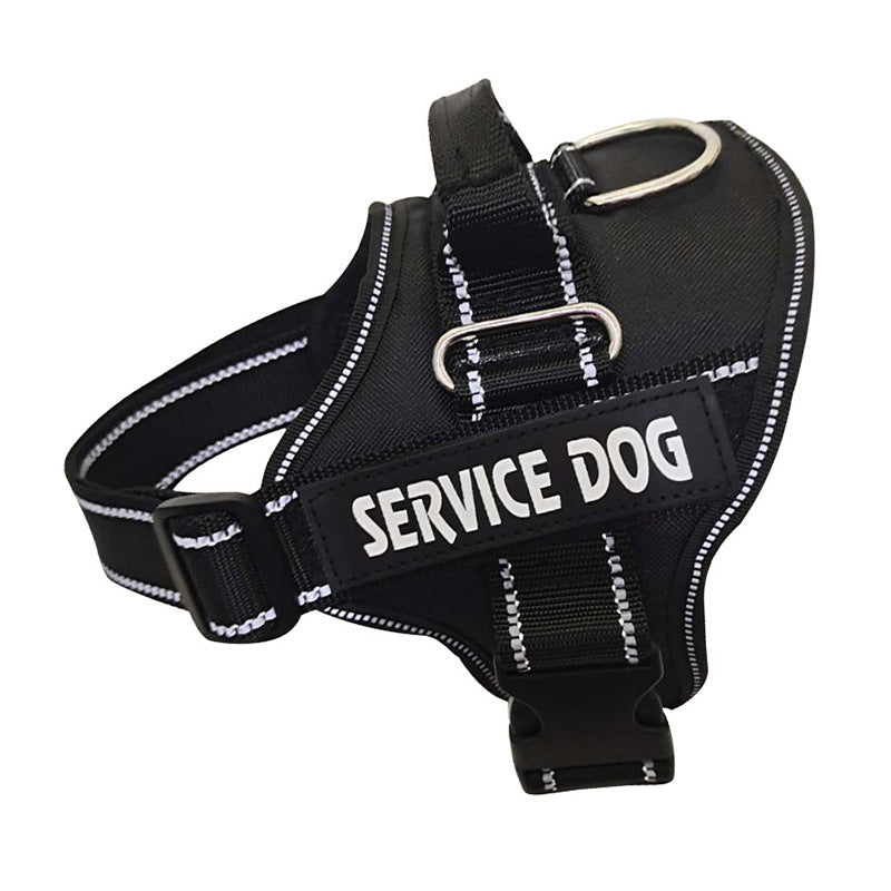 black Dog Chest Harness