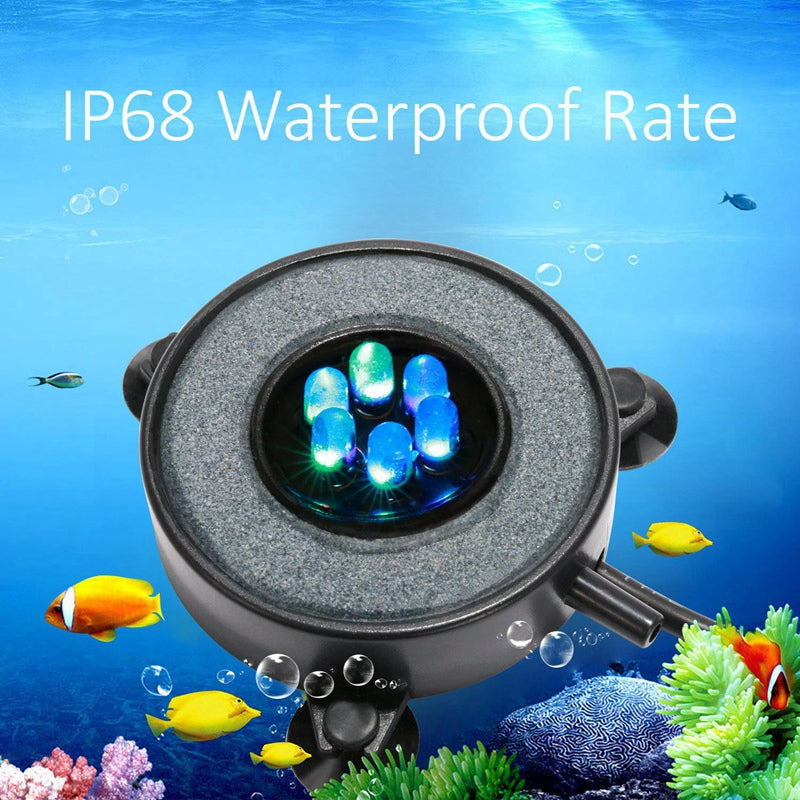 Fish Tank Round Bubble Light waterproof