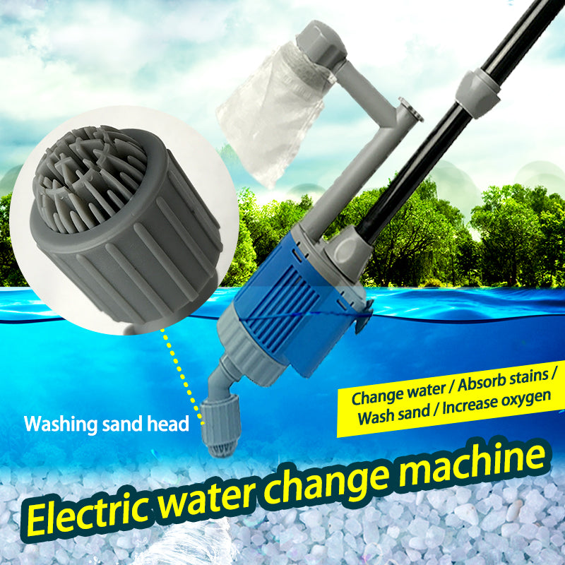 Fish Tank Gravel Cleaner Multi Function water change machine 