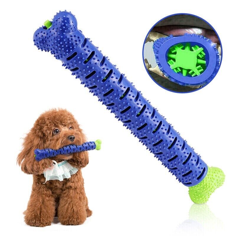 Dog Chew Toys Chewers Teeth Cleaning Oral Toothbrush Bone Brush ex3