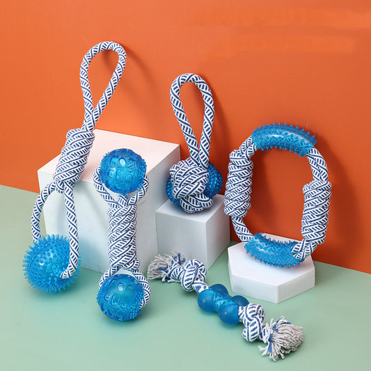 Cotton Rope Dog Toy Bite Resistant