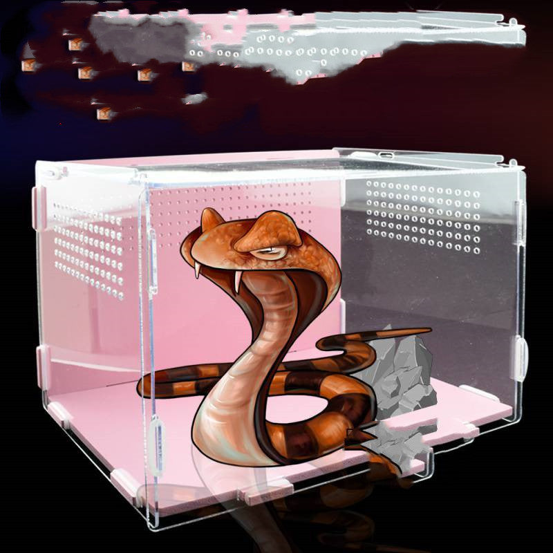 Reptile Tank Thermal Box Acrylic Transparent