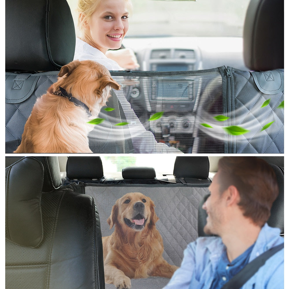 demo Dog Car Seat Cover Waterproof Pet TravelCar Back Seat Protector Mat Safety