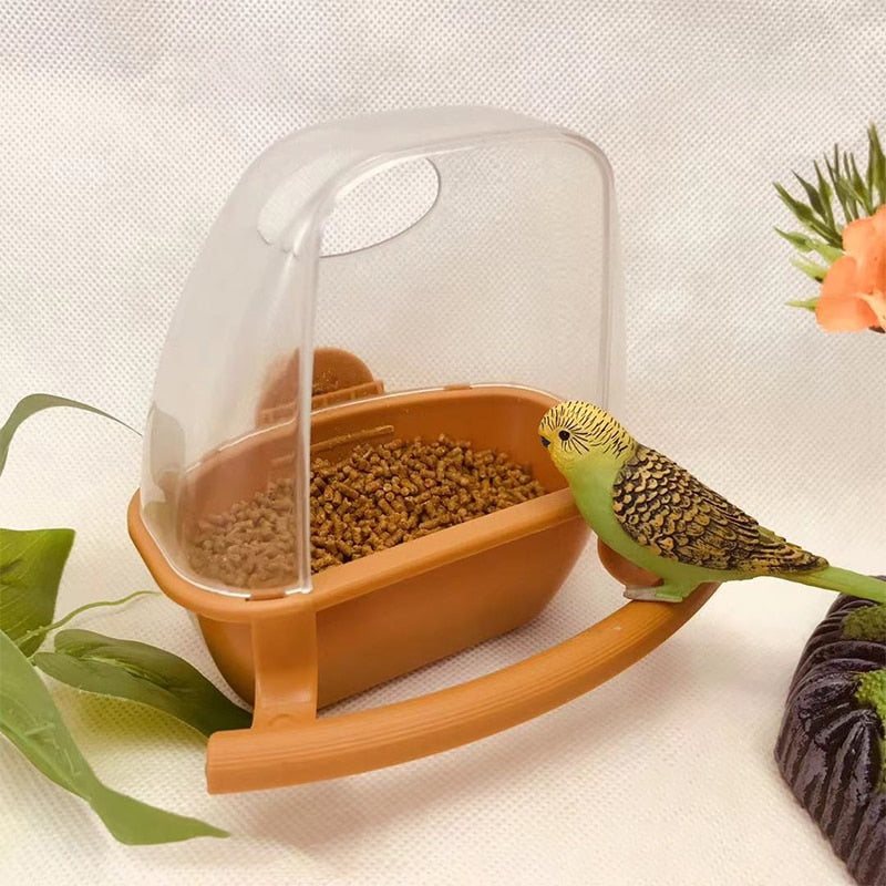 Birds Water Hanging Bowl Feeder Box 1 Pcs demo