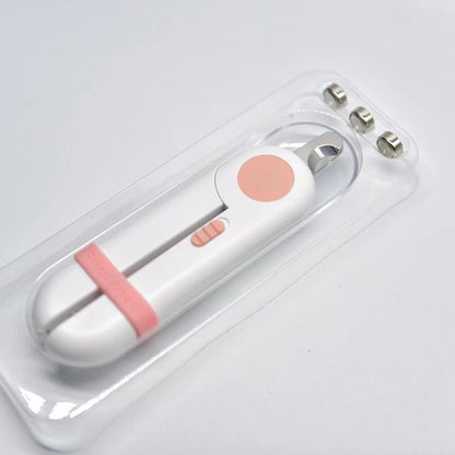 pink kit Professional LED Light Dog and Cat Nail Clipper