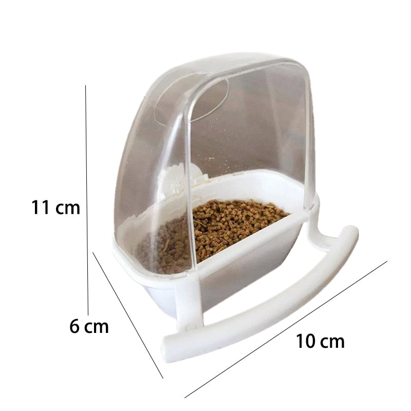 exemple Birds Water Hanging Bowl Feeder Box 1 Pcs