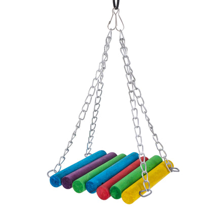 Bird Toys Set Swing Chewing Training Toys