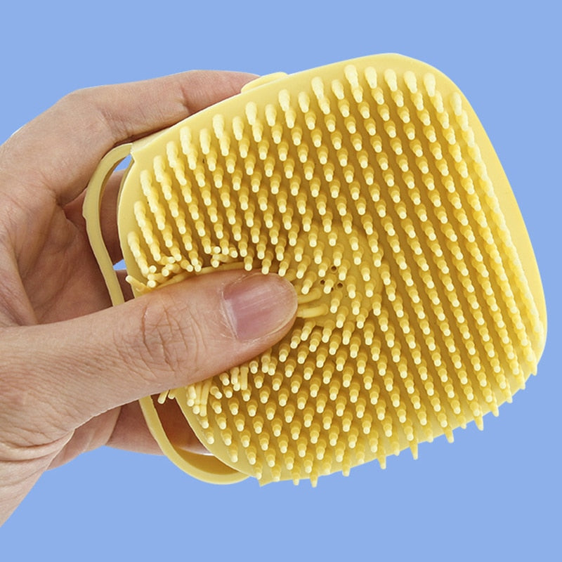 Scrubber Bath Brush Scrubber For Cats & Dogs