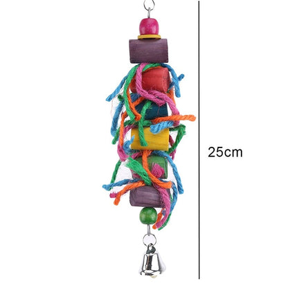 Rope toys bird pets cage accesories