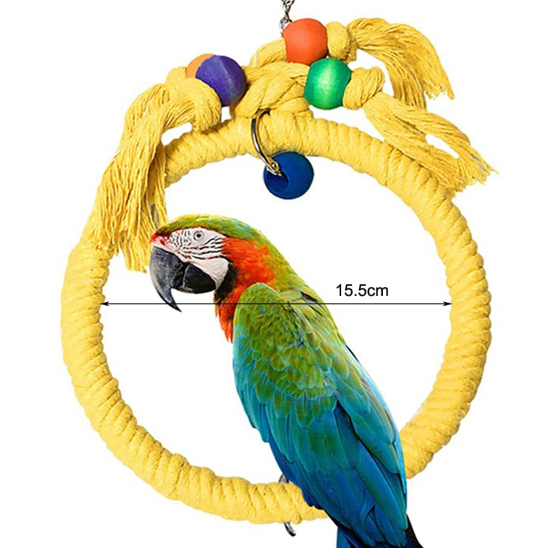 Bird Chewing Toy Cotton Rope Parrot