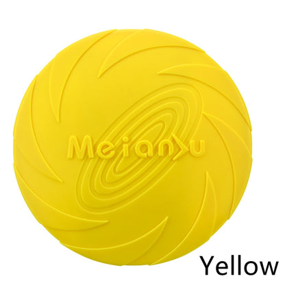 yellow Dog Flying Disk Toy