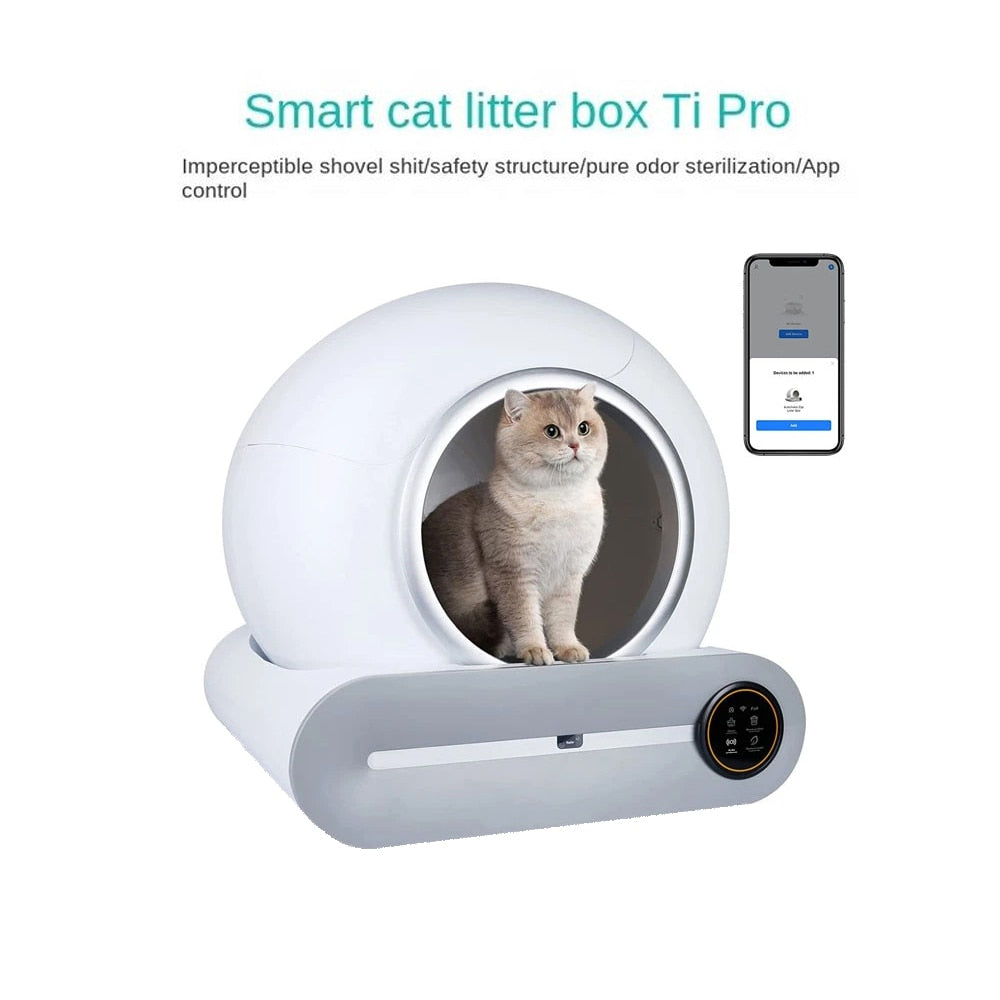 app All Automatic Cat Litter Robot Box APP Control Self Cleaning