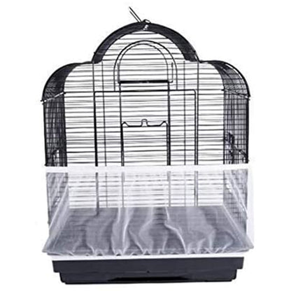 Univeversal Bird Cage Seed Catcher Guard Net Cover Net Skirt for Round & Square Cage exemple