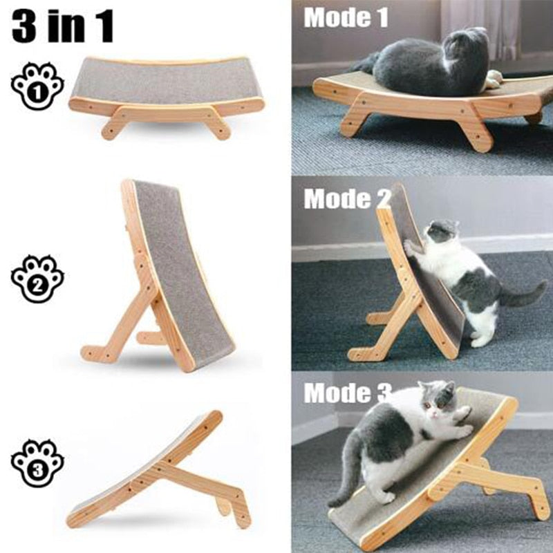 multi mode Cat Bed Paper Grinding Claw Toy Replaceable Core Media 4 of 10