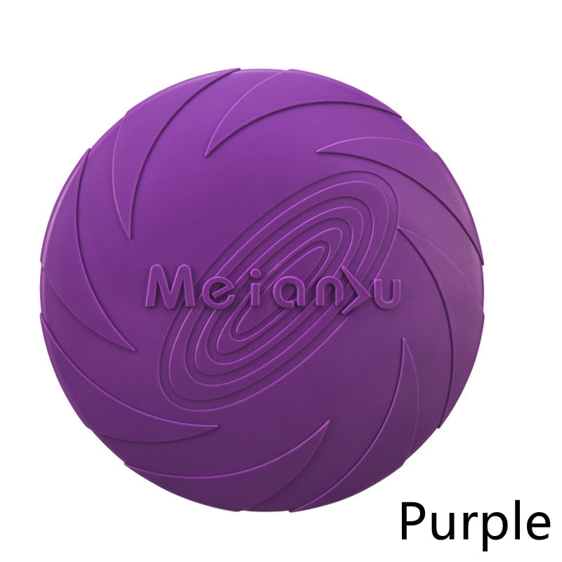 purple Dog Flying Disk Toy