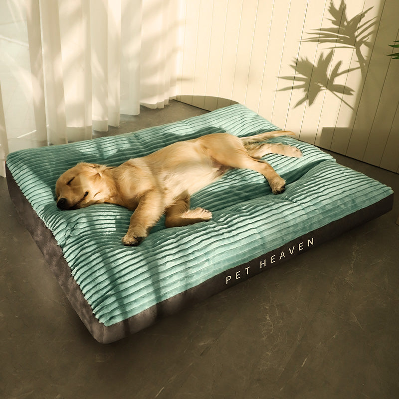 Green Removable And Washable Bed For Dog