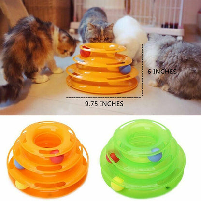 Cat Crazy Ball Disk Interactive Toys