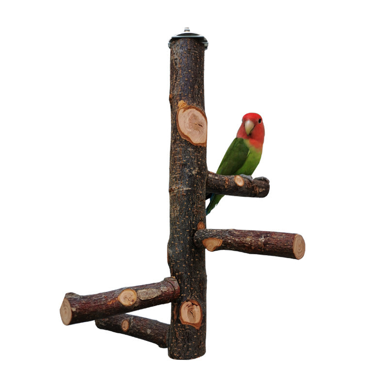 Wood Stand Pole For Bird ex:3