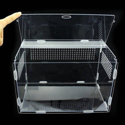 Front Reptile Tank Thermal Box Acrylic Transparent