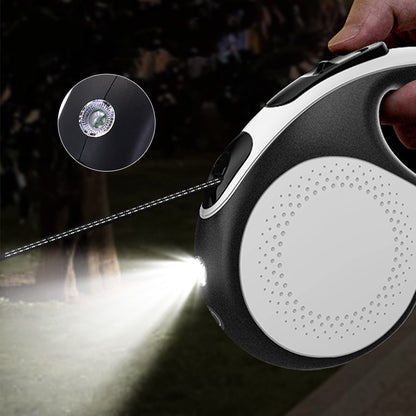 Dog Automatic Retractable Leash New Product Charging With Light ex:1