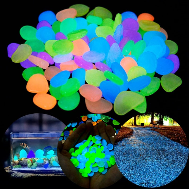 Glow Stone For Fish Tank Aquarium 50/100Pcs